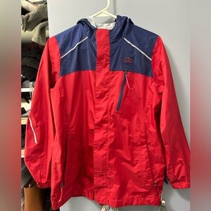 Boys LL Bean rain jacket/wind breaker